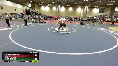 215B Quarterfinal - Ezra Waege, Luxemburg-Casco vs Carson Martin, Paola HS