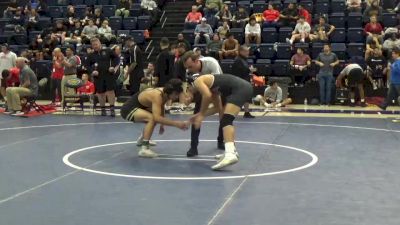 157 lbs Consi Of 8 #1 - Carlos Meza, Sierra vs Derrick Meza, Rio Hondo