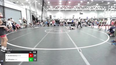 72 lbs Final - Travis Butenewicz, Savage Wrestling vs Garrett Whalen, Kraken