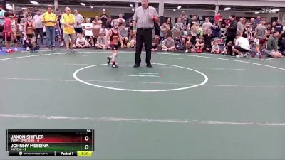 56 lbs Round 1 (8 Team) - Johnny Messina, M2TCNJ vs Jaxon Shifler, Terps Xpress ES