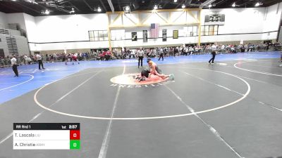 165G lbs Rr Rnd 1 - Thomas Lascala, Liu vs Andrew Christie, Army