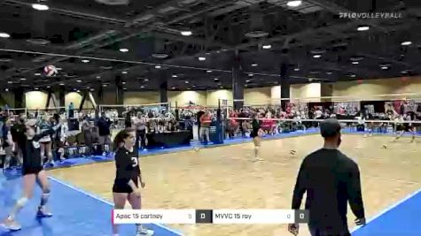 Apac 15 cortney vs Scvc 15 roy - 2022 JVA West Coast Cup presented by Nike