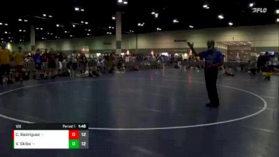 120 lbs Round 2 (6 Team) - Connor Rodriguez, Griffin Fang vs Vincent Skiba, Ohio Devils