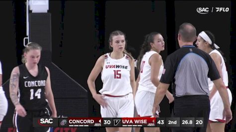 Replay: Concord vs UVA Wise | Dec 4 @ 5 PM