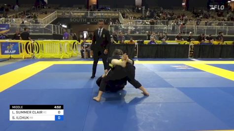 LAUREN SUMMER CLAIR vs SOFIYA ILCHUK 2024 Pan Jiu Jitsu IBJJF Championship