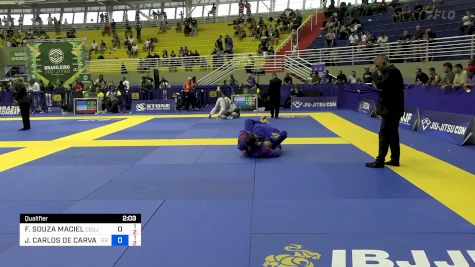 FERNANDO SOUZA MACIEL vs JOÃO CARLOS DE CARVALHO PERES 2024 Brasileiro Jiu-Jitsu IBJJF