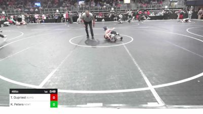 46 lbs Consi Of 4 - Talon Dupriest, SlyFox Wrestling Academy vs Kasyn Peters, Newton Wrestling Club