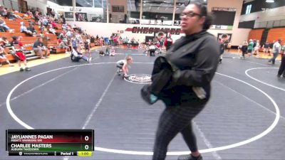 62/70 Round 2 - Charlee Masters, Auburn Takedown vs Jayliannes Pagan, Mighty Warriors Wr