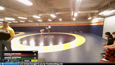 120 lbs Champ. Round 2 - Rykon Smethurst, Top Of Utah vs Maximo Quintana, Roy Wrestling Club