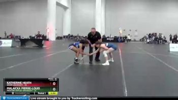 116 lbs 2nd Wrestleback (16 Team) - Katherine Heath, Baker University vs Malaicka Pierre-Louis, Missouri Baptist University