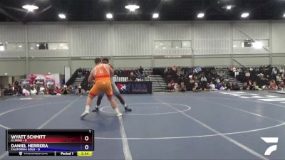 285 lbs Placement Matches (8 Team) - Wyatt Schmitt, Illinois vs Daniel Herrera, California Gold