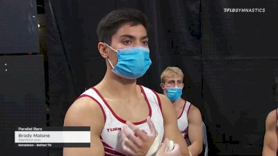 Brody Malone - Parallel Bars, Stanford Univ - 2021 US Championships Senior Competition International Broadcast