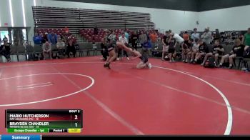139 lbs Round 1 (8 Team) - Mario Hutcherson, Mat Assassins (PA) vs Brayden Chandler, Minions Black (GA)