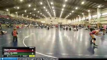 110 lbs Round 3 (6 Team) - Talea Nichols, Idaho vs Adele Calabro, Gold Rush