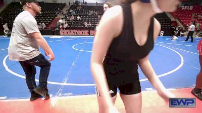 135-145 lbs Rr Rnd 3 - Kelice Luker, HURRICANE WRESTLING ACADEMY vs Cayleigh Cooksey, Apache Wrestling