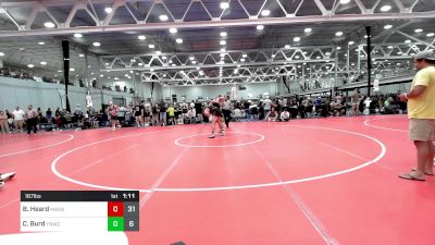 167 lbs Rr Rnd 1 - Brian Heard, Mat Assassins vs Christian Burd, Team Nauman Wrestling Club White