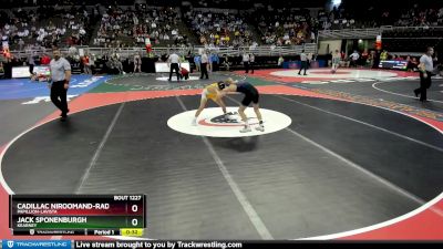 Cons. Round 2 - Cadillac Niroomand-rad, Papillion-LaVista vs Jack Sponenburgh, Kearney