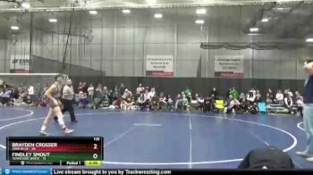 125 lbs Round 2 (4 Team) - Findley Smout, Tennessee White vs Brayden Crosser, Iowa Blue