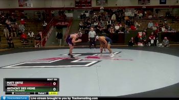 174 lbs 1st Place Match - Anthony Des Vigne, Central Oklahoma vs Matt Ortiz, McKendree