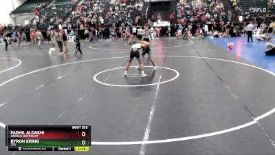 138 lbs Cons. Round 3 - Fadhil Aldakhi, Lincoln Northeast vs Byron Kring, 2TG