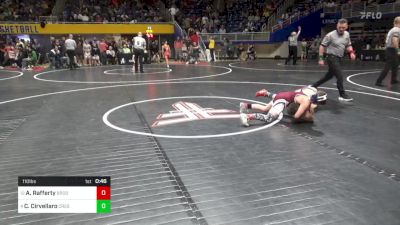 110 lbs Quarterfinal - Aiden Rafferty, Brookville vs Carter Cirvellaro, Crestwood