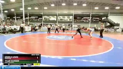 175 lbs Quarterfinal - Jewels Lewis, Woodside vs Tyler Klinger, First Colonial