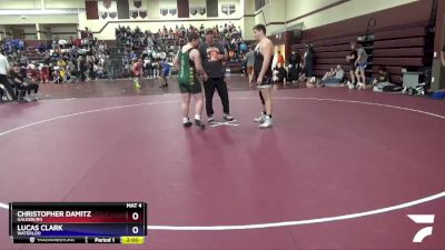 16UB-13 lbs Round 2 - Christopher Damitz, Galesburg vs Lucas Clark, Waterloo