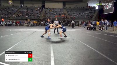 157 lbs Round Of 16 - Ethan Karsten, Iowa Central vs Andrew DeArmond, Barton