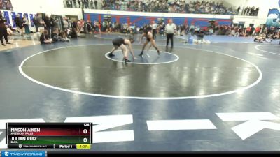 126 lbs Semifinal - Mason Aiken, American Falls vs Julian Ruiz, Buhl