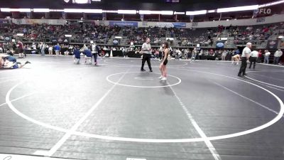 104.3 lbs Quarterfinal - RonElle LaForge, Darkhorse WC vs Megan Cornett, Pioneer Grappling Academy