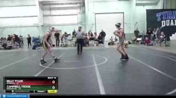 140 lbs Round 4 (8 Team) - Billy Tyler, Scanlan vs Campbell Frook, Ranger WC