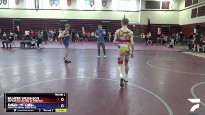 16U-1 lbs Round 2 - Hunter Wilkinson, Combat C.W. School Of Wrestlin vs Kaden Mitchell, Waukon Indian Wrestling