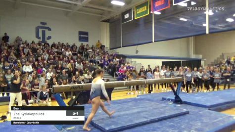 Zoe Kyriakopoulos - Beam, Ithaca - 2022 NCGA Championships