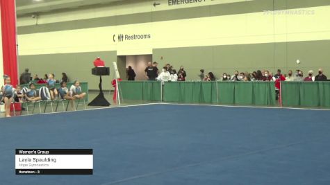 Layla Spaulding - Women's Group, Hope Gymnastics - 2021 Christmas on the Chesapeake