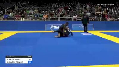 MARK FRANCESCUTTI vs JARED JAMES LEBLANC 2021 World IBJJF Jiu-Jitsu No-Gi Championship