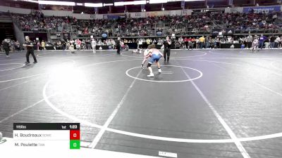 115 lbs Round Of 32 - Hayden Boudreaux, SOWELA CREW vs Michael Poulette, Thoroughbred Wrestling Academy