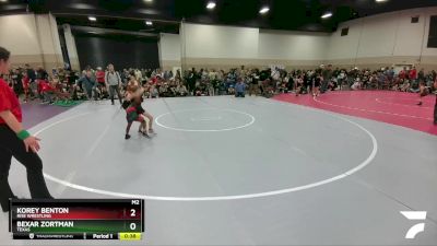 47-50 lbs Round 1 - Korey Benton, Rise Wrestling vs Bexar Zortman, Texas