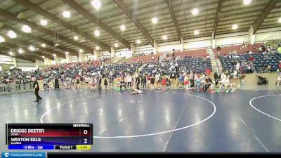 70 lbs Semifinal - Driggs Deeter, Utah vs Weston Ekle, Alaska