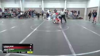 60 lbs Round 2 (4 Team) - Logan Rose, VA Elite vs Adam Gordy, Scanlan