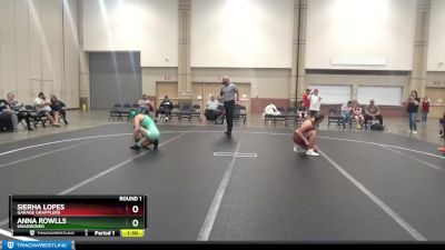 136-145 lbs Round 1 - Sierha Lopes, Garage Grapplers vs Anna Rowlls, Unassigned