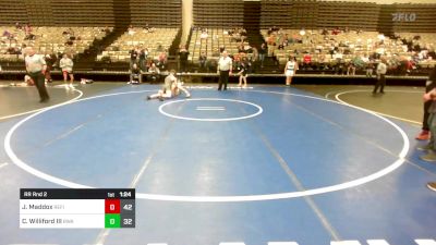 161 lbs Rr Rnd 2 - Jake Maddox, Refinery Wrestling Youth vs Clifford Williford III, Roundtree Wrestling Academy Blue