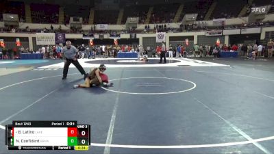 113 Elite Varsity Cons. Round 3 - Bryce Latino, Lakeshore vs Noah Confident, Brother Martin