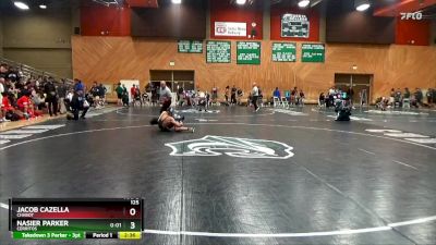 125 lbs Cons. Round 2 - Jacob Cazella, Chabot vs Nasier Parker, Cerritos