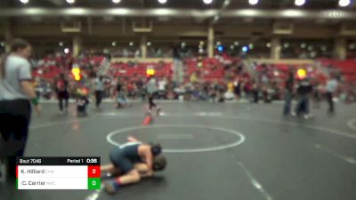 73 lbs Quarterfinal - Callan Carrier, Andover Wrestling Club vs Kyler Hilliard, CYWC