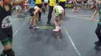 92 lbs Round 5 (6 Team) - Sam Dagel, The Funky Singlets vs Dominic Goodman, Olympia