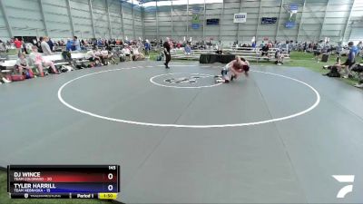 145 lbs Round 2 (8 Team) - DJ Wince, Team Colorado vs Tyler Harrill, Team Nebraska