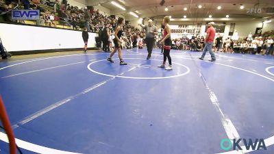 79-83 lbs Semifinal - Teddy Mendenhall, Locust Grove Youth Wrestling vs Nevaeh Davis, Black Fox Wrestling Club