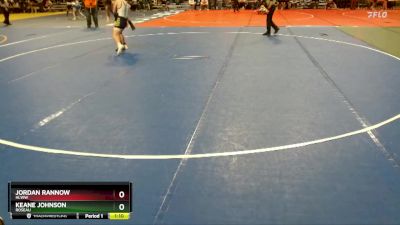 130 lbs Cons. Round 3 - Jordan Rannow, HLWW vs Keane Johnson, Roseau