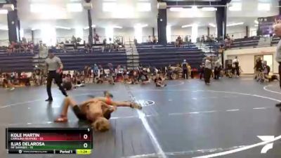 90 lbs Round 4 (6 Team) - ILIAS DELAROSA, MF Savages vs Kole Martin, Carolina Reapers