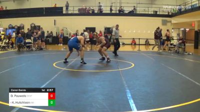 Consolation - Drake Pauwels, Central Michigan vs Kayne Hutchison, Air Force